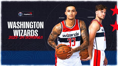 wizards games schedule|Washington Wizards 2023.
